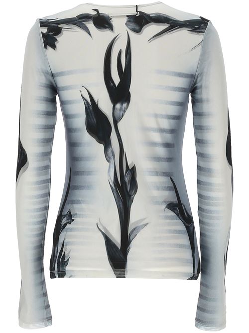 The Flower Body Morphing Marinière T-shirt JEAN PAUL GAULTIER | 25/33-F-TO264T581010200